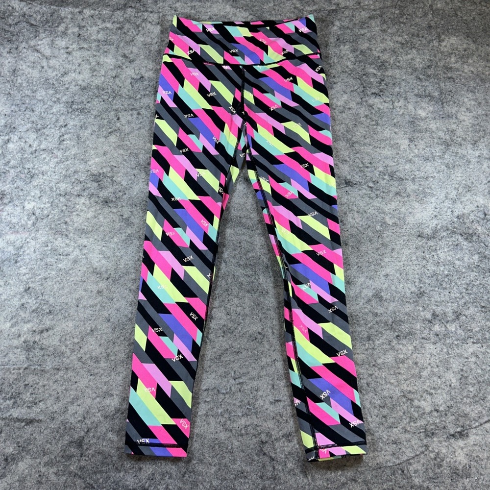 Victorias‎ Secret VSX Sport Leggings Women's Small Geometric Gym Activewear